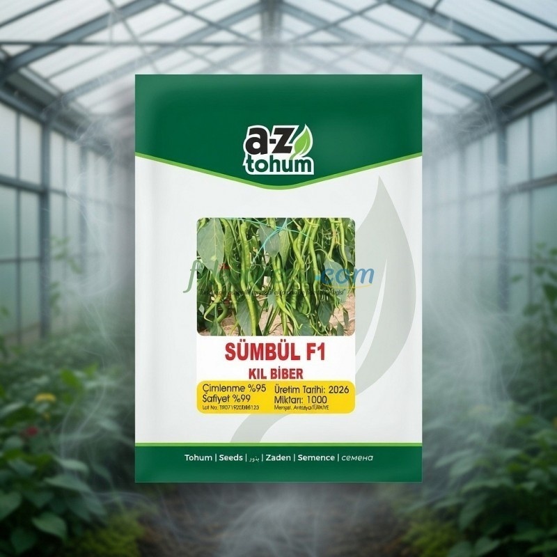 Sümbül F1 Kıl Biber Tohumu